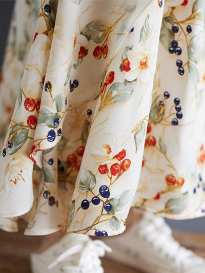Vestido largo vaquero holgado de inspiración vintage