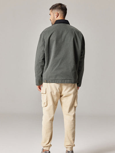 Men's Vintage-Inspired Utility Jacket
