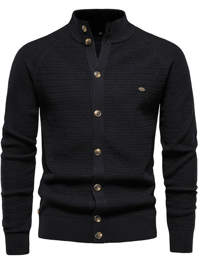 Men's Knitted Cardigan Sweater