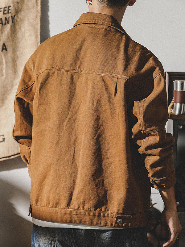 Men's American Vintage-Inspired Cargo Jacket