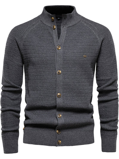 Men's Knitted Cardigan Sweater