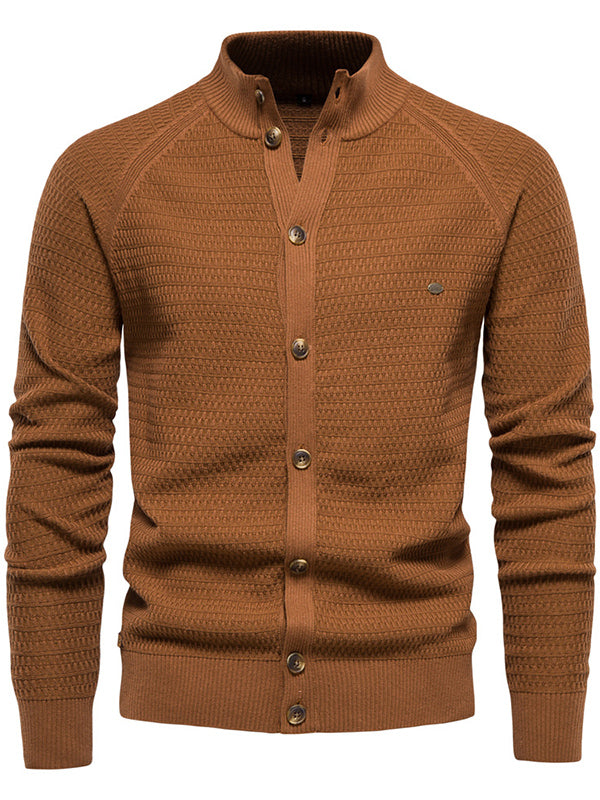 Men's Knitted Cardigan Sweater