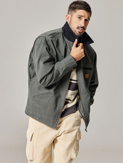 Men's Vintage-Inspired Utility Jacket