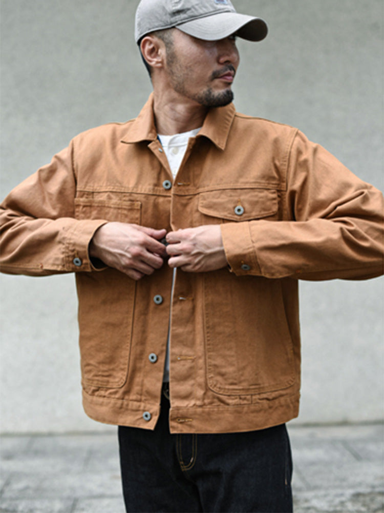 Canvas Short Lined Work Jacket