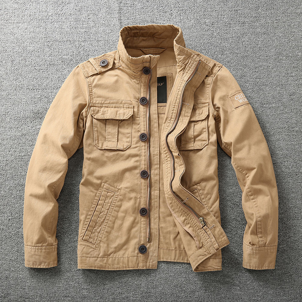 Military Style Work Jacket